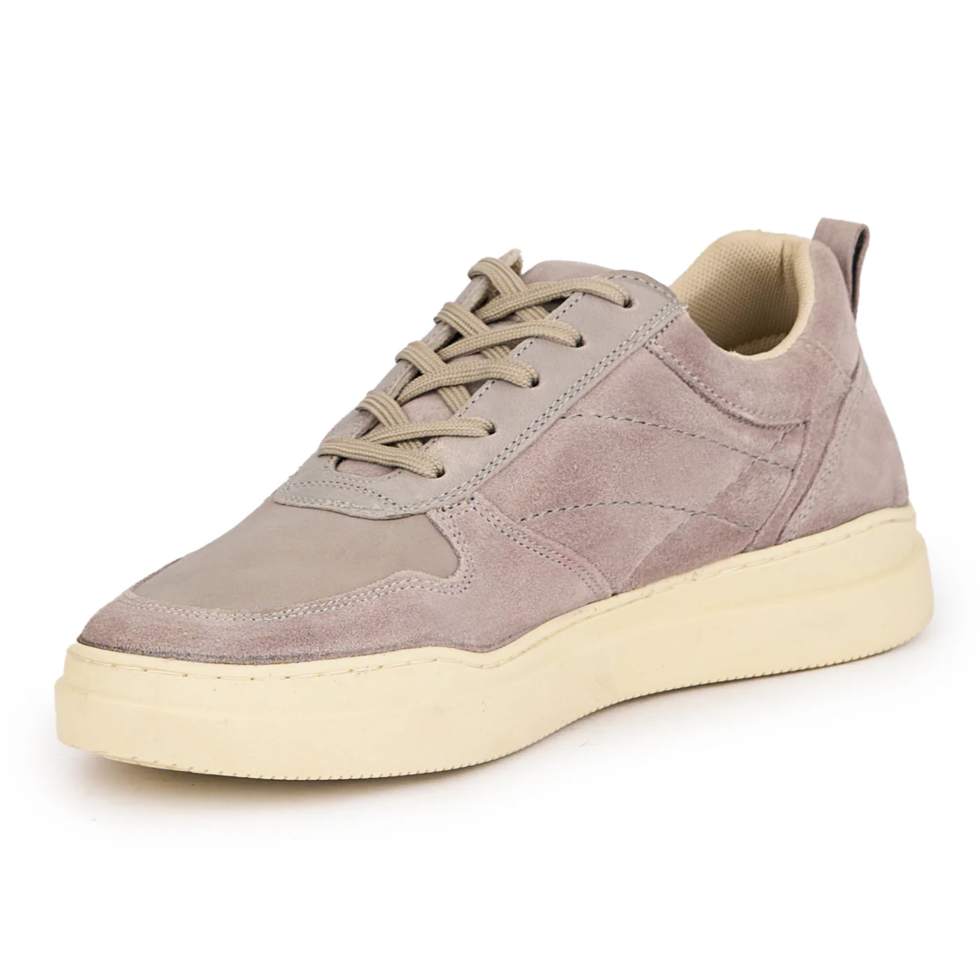 Pantofi barbati din piele naturala gri 7759 - Image 3
