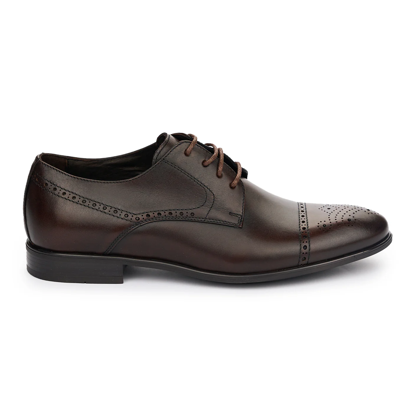 Pantofi barbati din piele naturala maro 7446