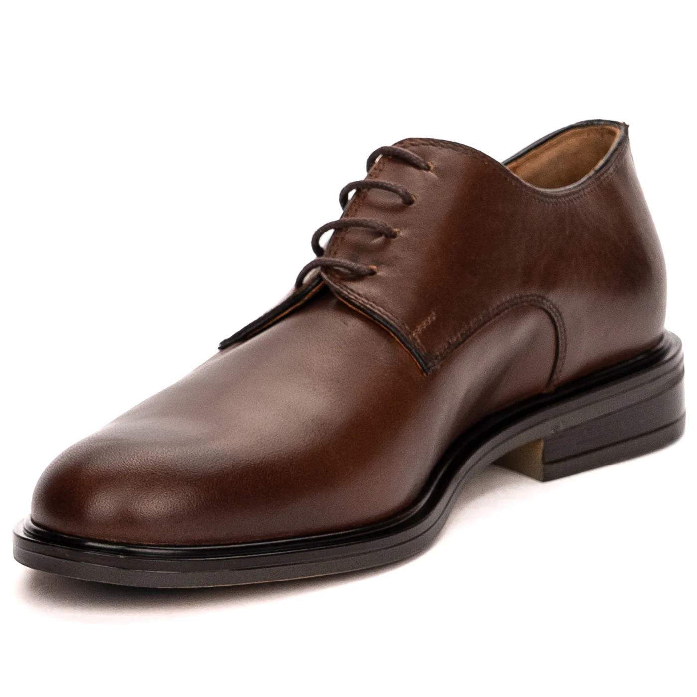 Pantofi barbati din piele naturala maro 7519 - Image 3