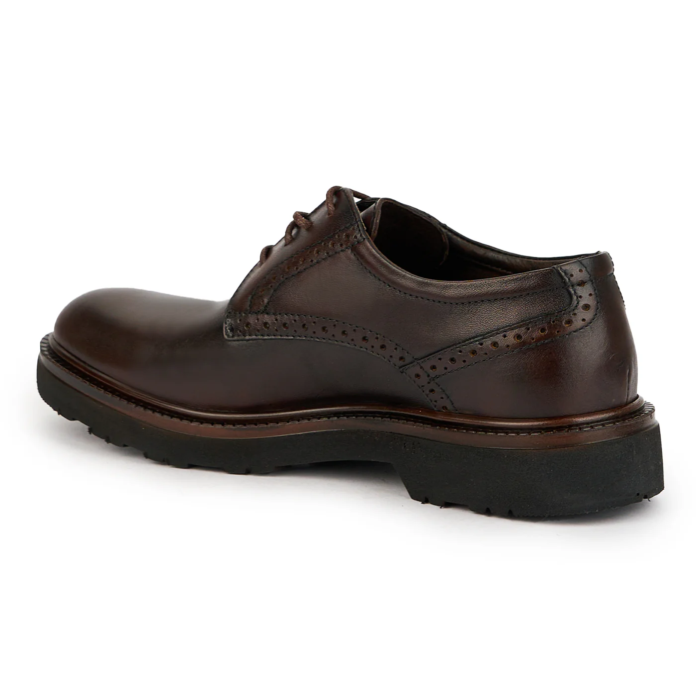 Pantofi barbati din piele naturala maro 7612 - Image 2