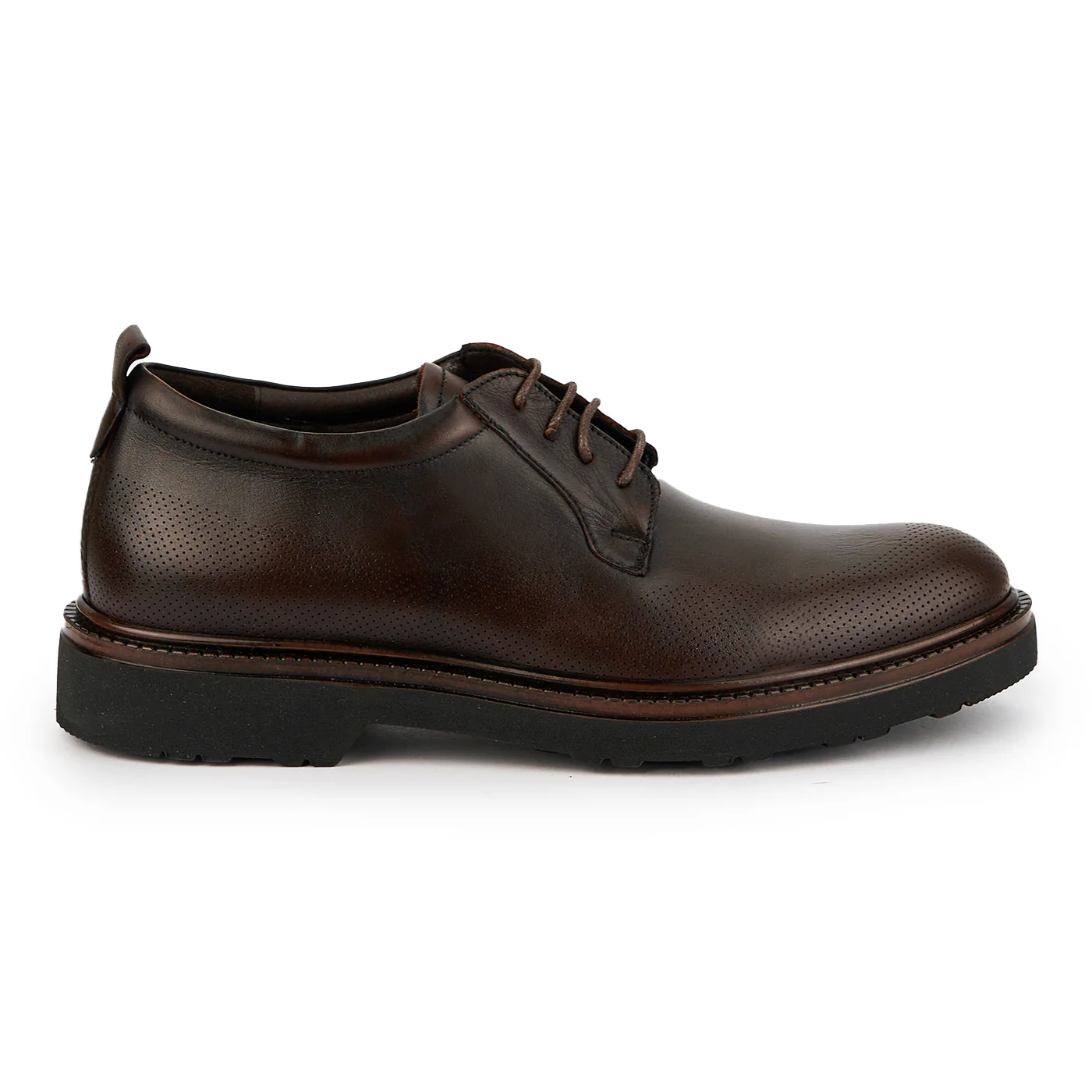 Pantofi barbati din piele naturala maro 7616