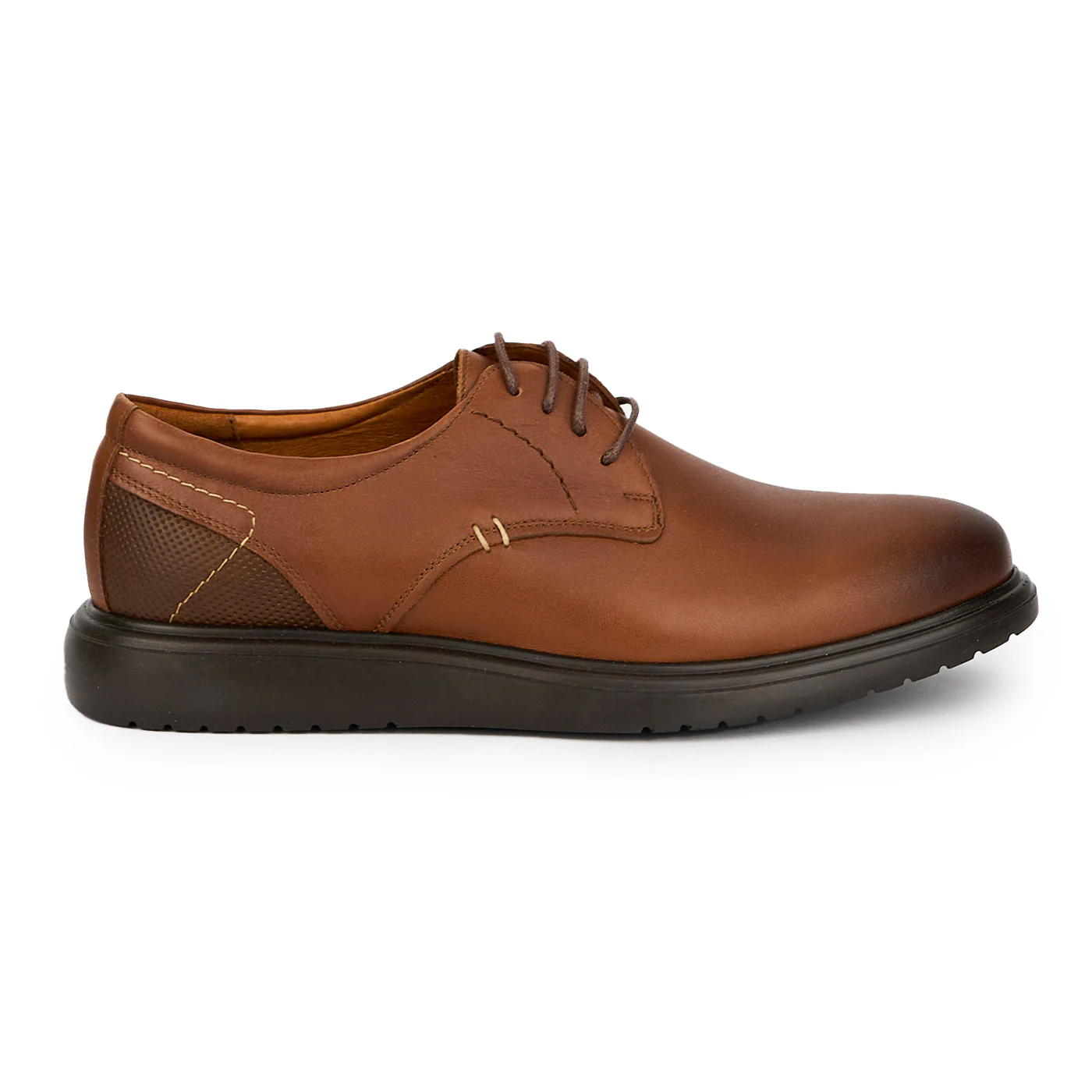 Pantofi barbati din piele naturala maro 7619