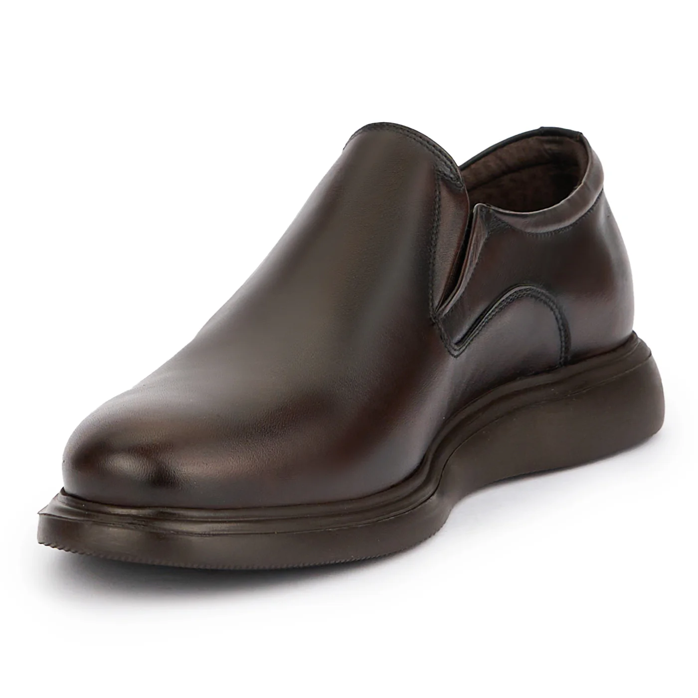 Pantofi barbati din piele naturala maro 7624 - Image 3