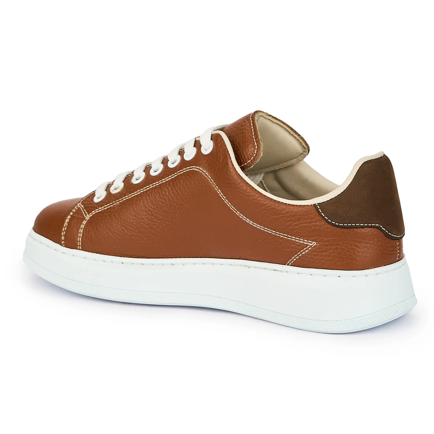 Pantofi barbati din piele naturala maro 7642 - Image 2