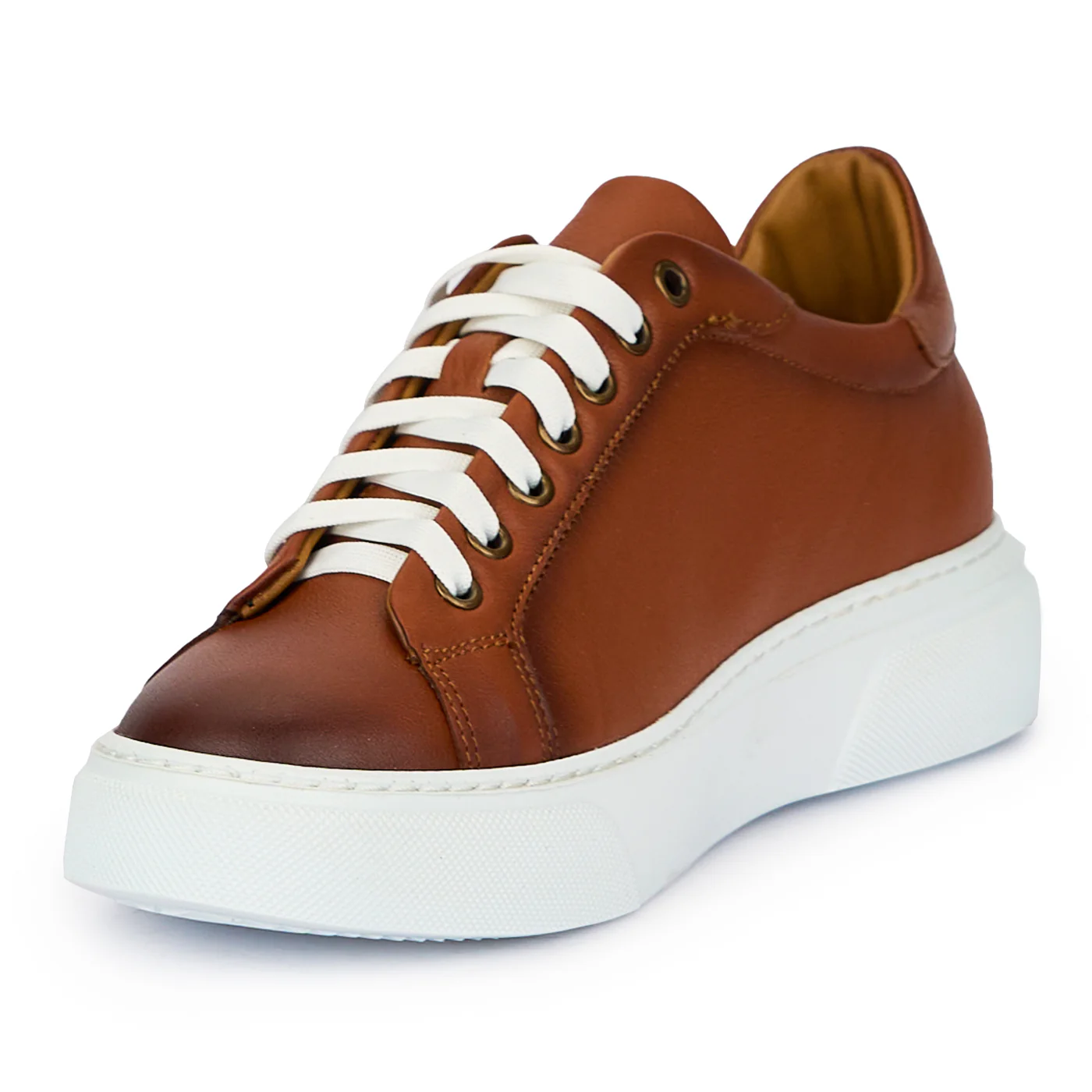 Pantofi barbati din piele naturala maro 7699 - Image 3