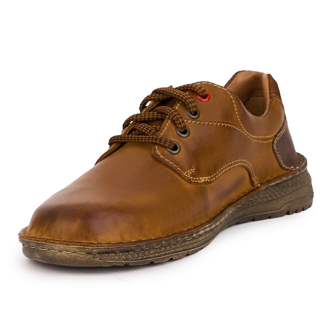 Pantofi barbati din piele naturala maro 7776 - Image 3
