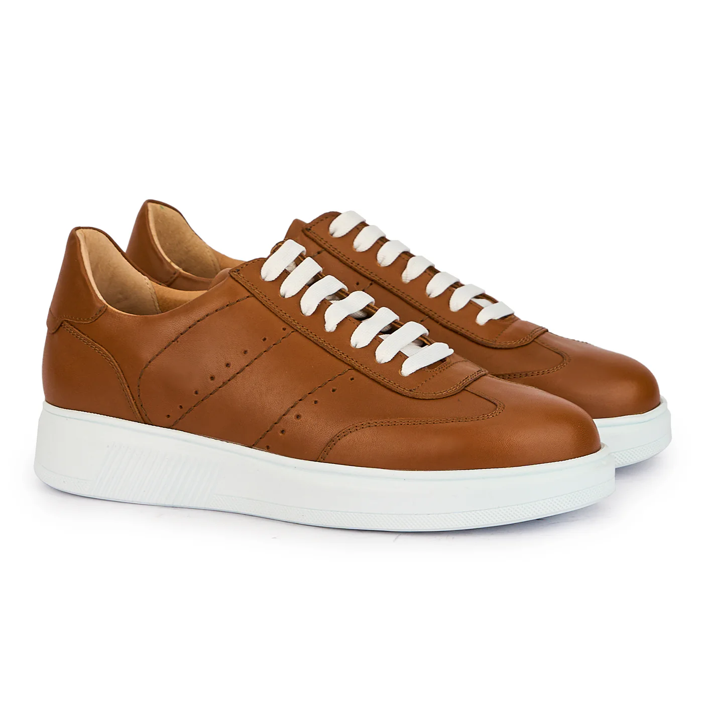 Pantofi barbati din piele naturala maro 7810 - Image 4