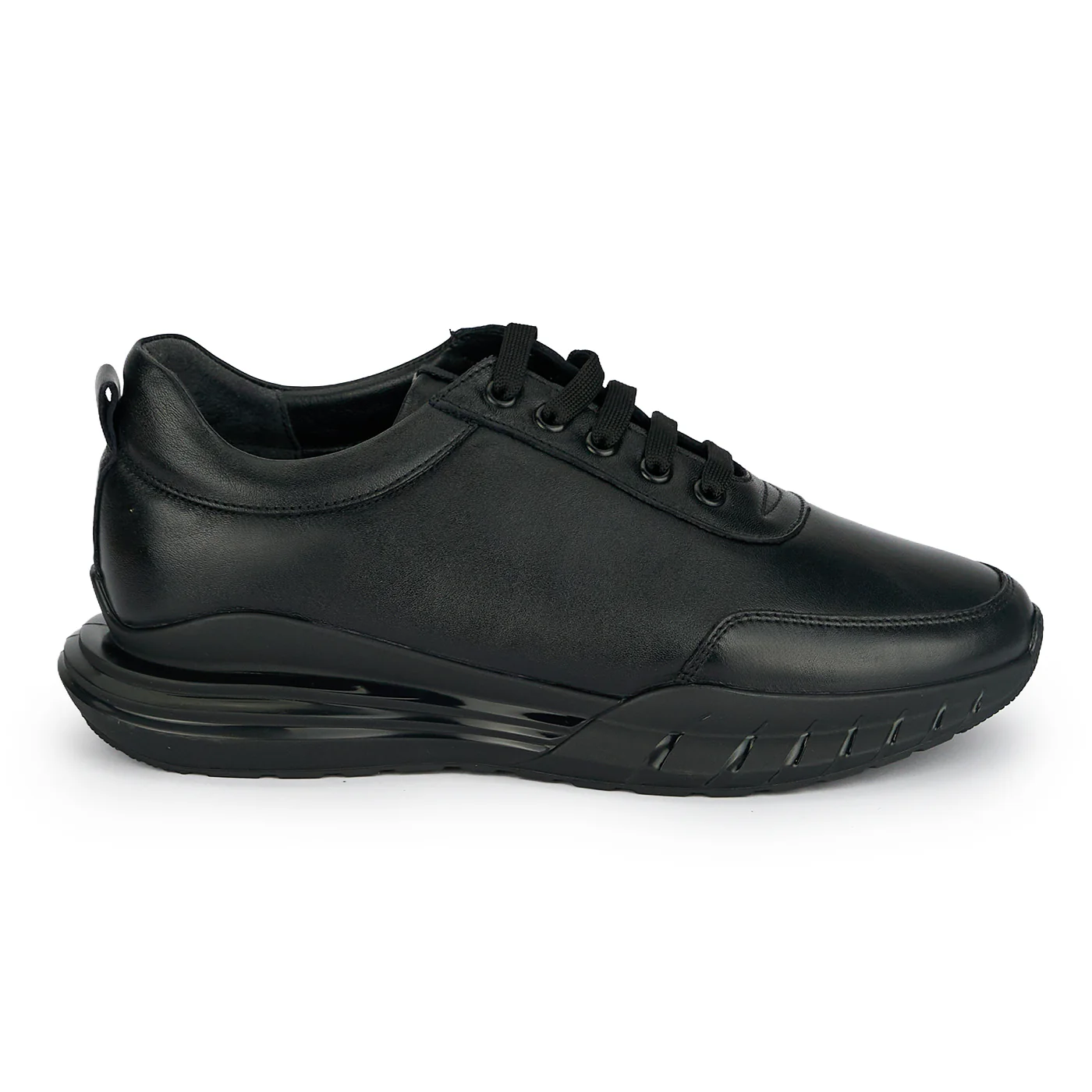 Pantofi barbati din piele naturala neagra 20030