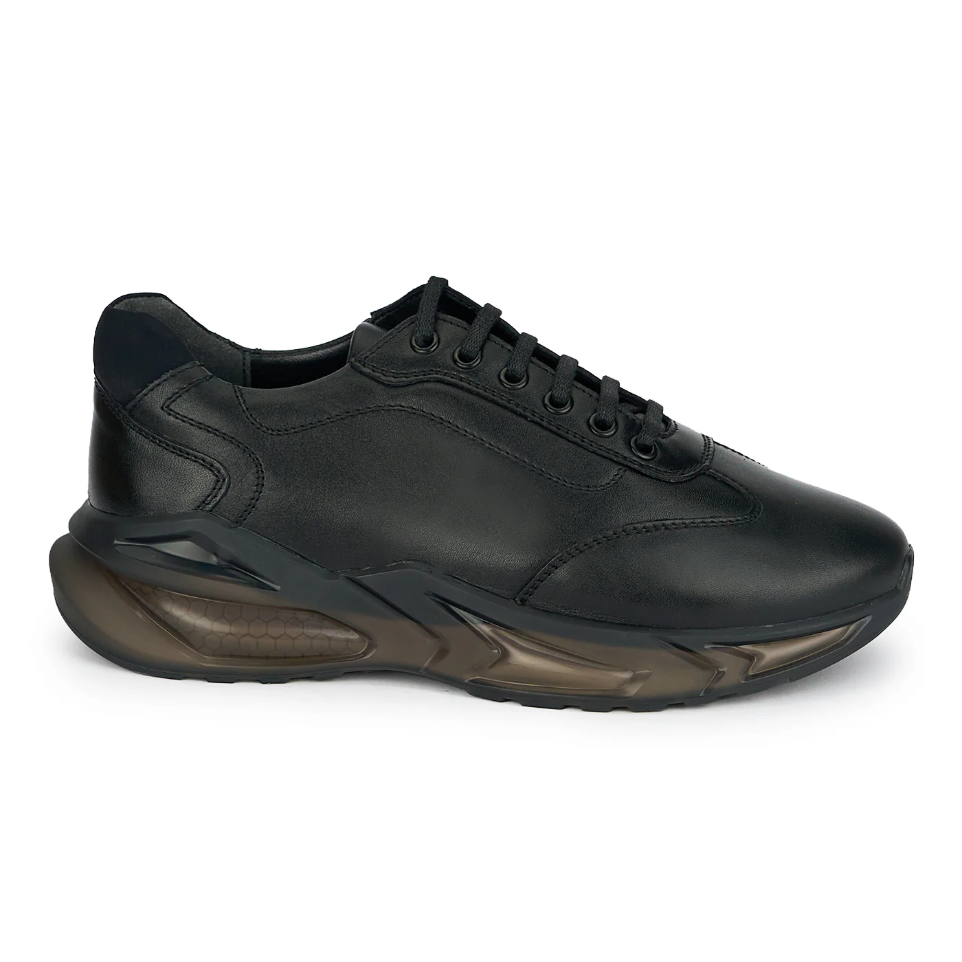 Pantofi barbati din piele naturala neagra 20032