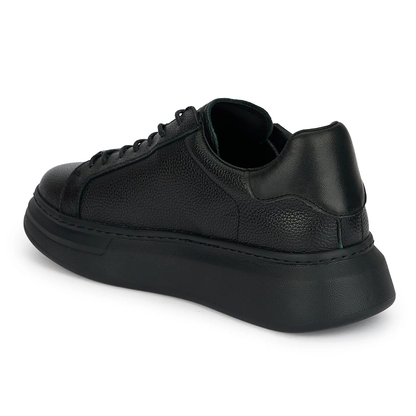 Pantofi barbati din piele naturala neagra 20040 - Image 2