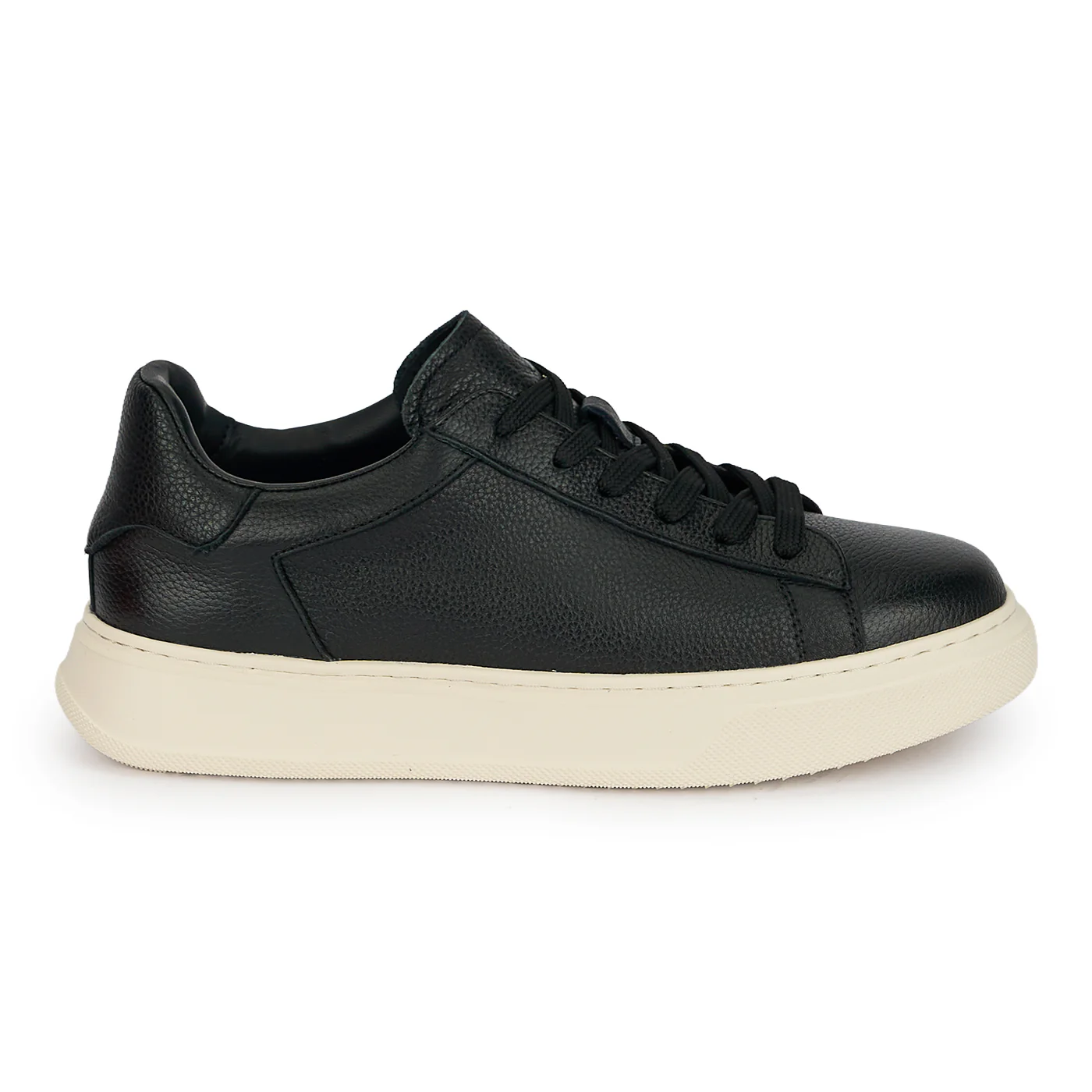 Pantofi barbati din piele naturala neagra 20048