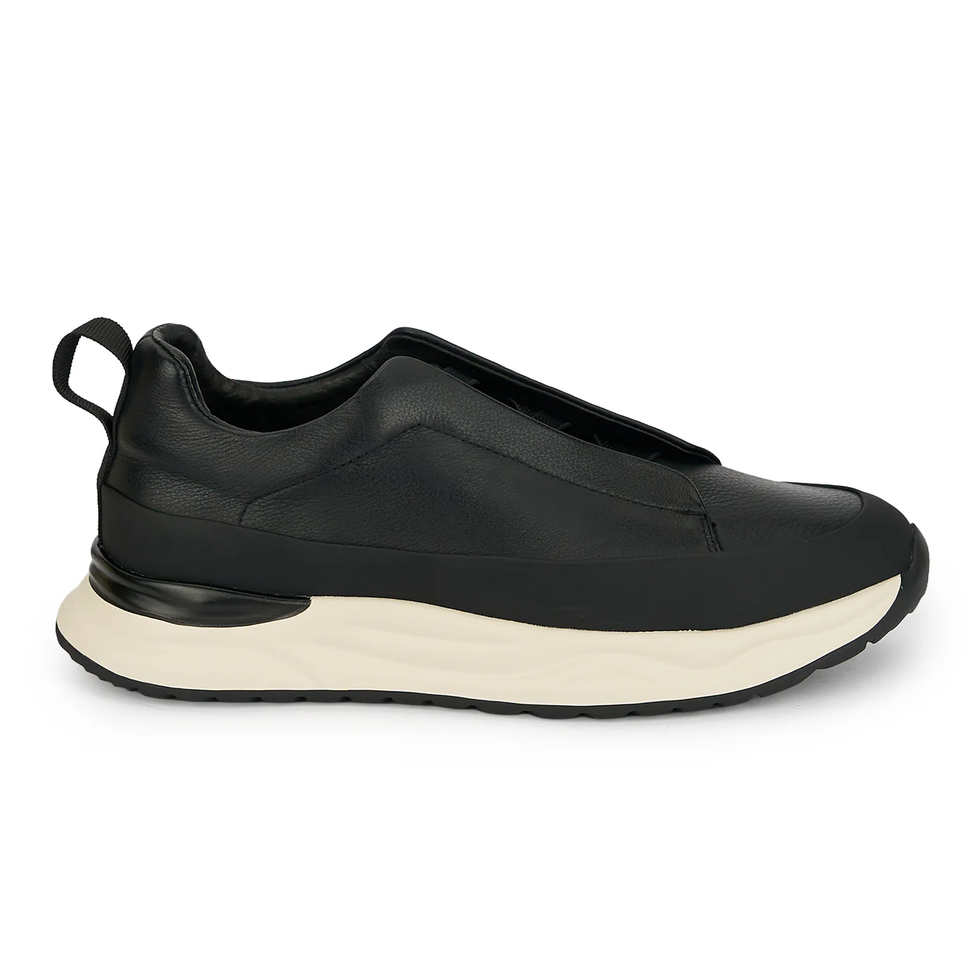 Pantofi barbati din piele naturala neagra 20051