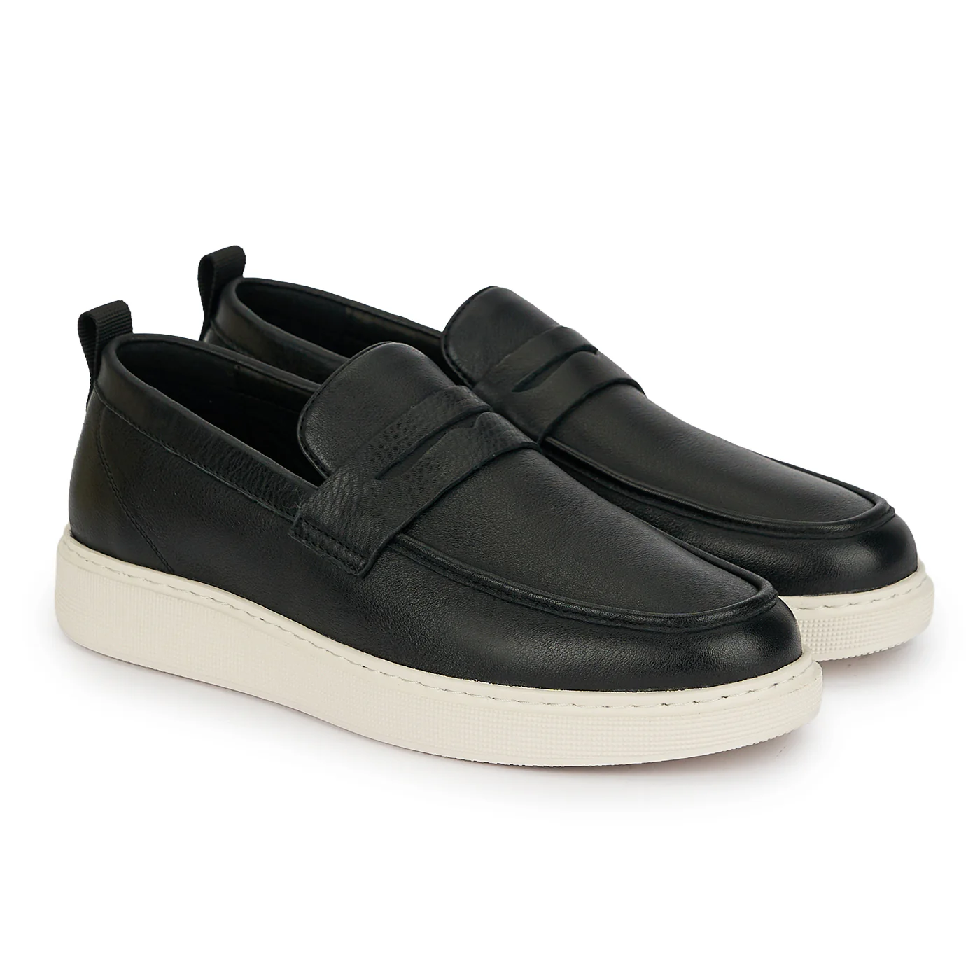 Pantofi barbati din piele naturala neagra 20055 - Image 4