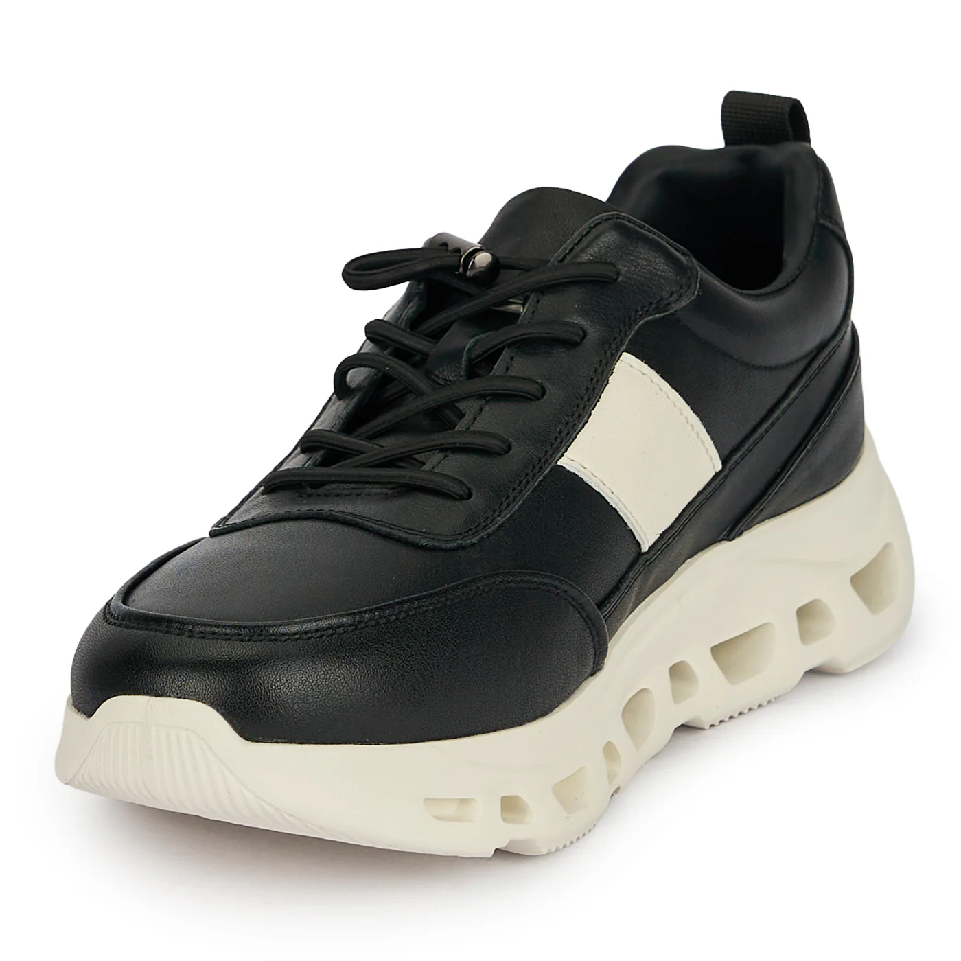 Pantofi barbati din piele naturala neagra 20059 - Image 3