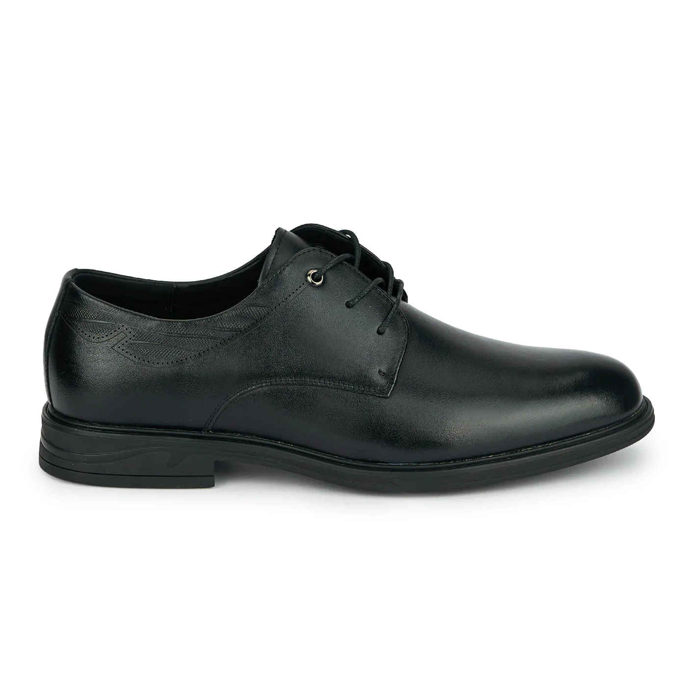 Pantofi barbati din piele naturala neagra 20063