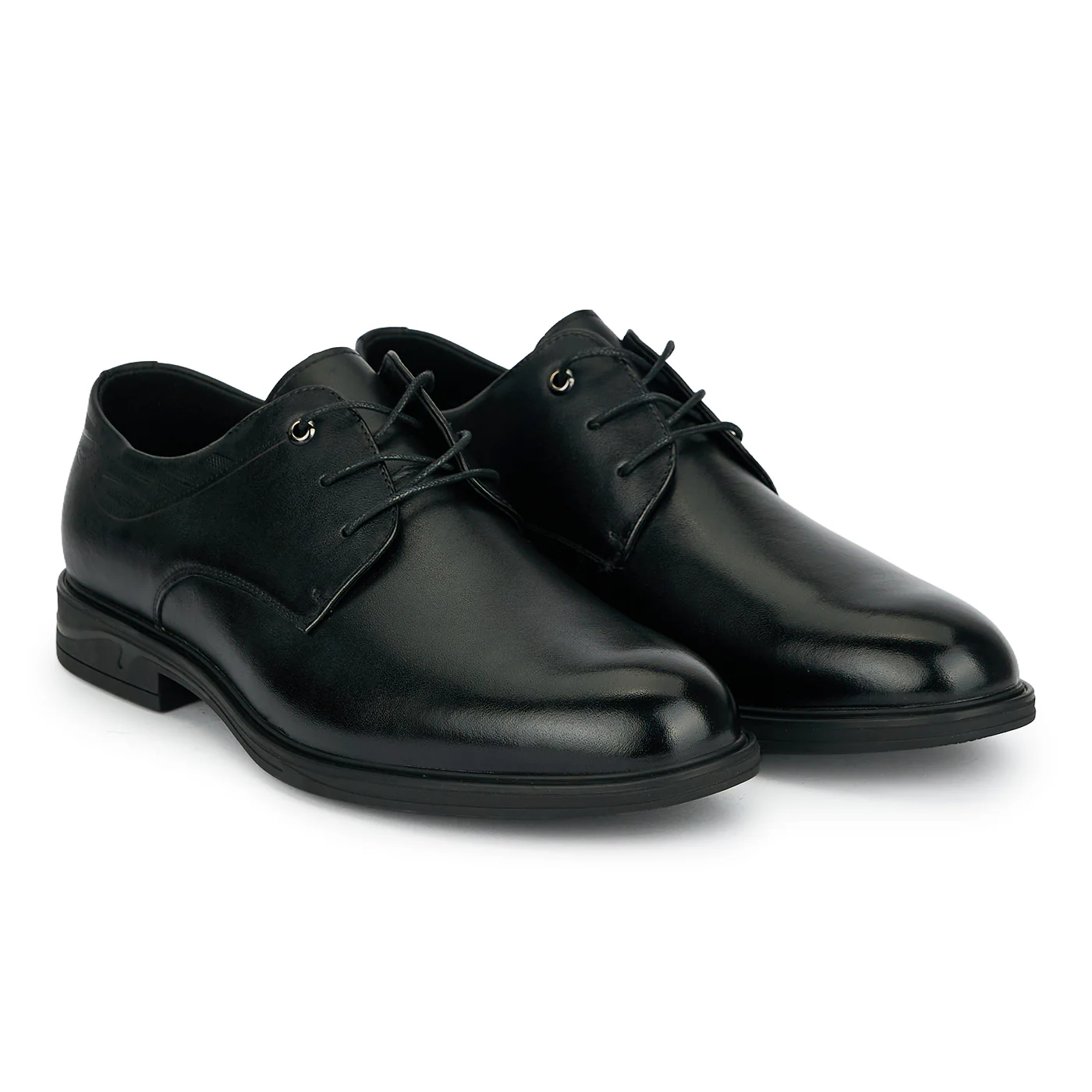 Pantofi barbati din piele naturala neagra 20063 - Image 4