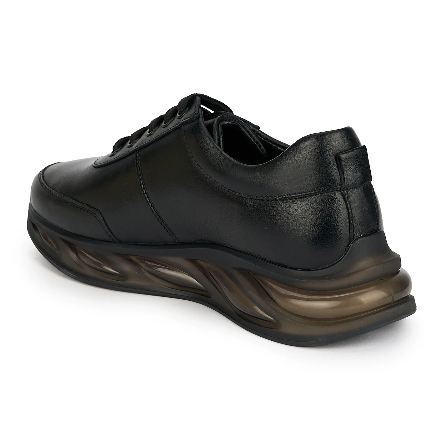 Pantofi barbati din piele naturala neagra 20080 - Image 2
