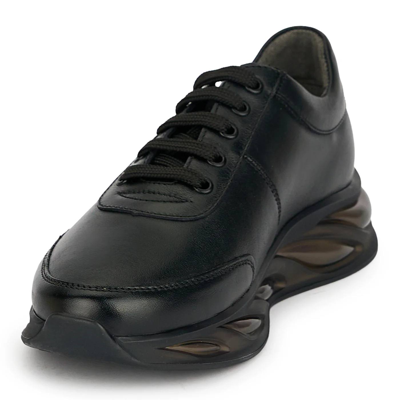 Pantofi barbati din piele naturala neagra 20080 - Image 3