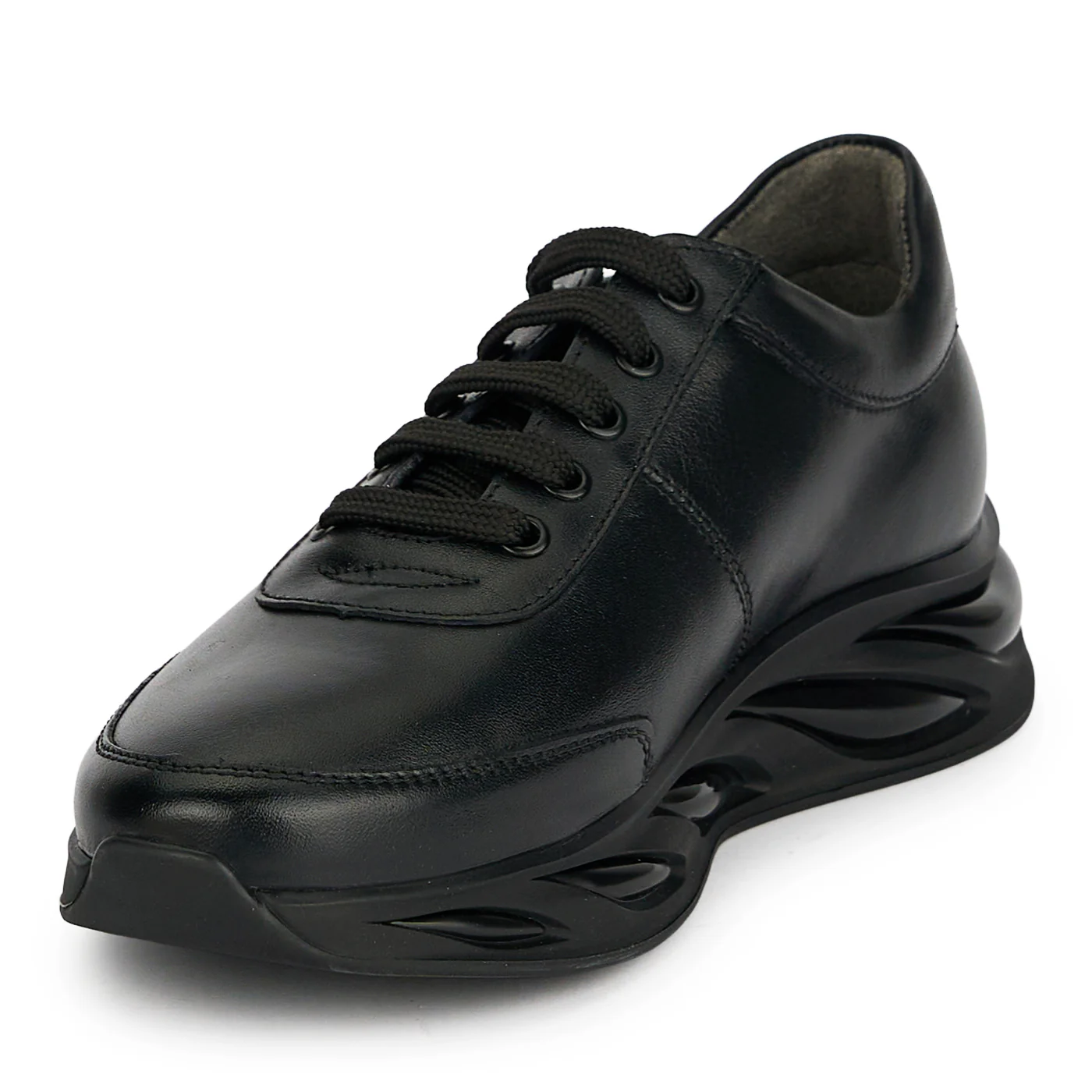Pantofi barbati din piele naturala neagra 20081 - Image 3
