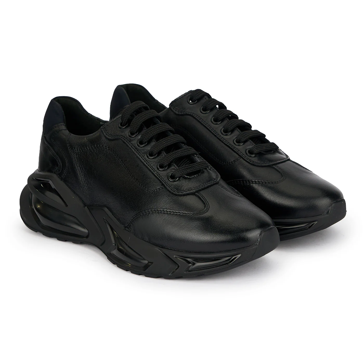 Pantofi barbati din piele naturala neagra 20141 - Image 4