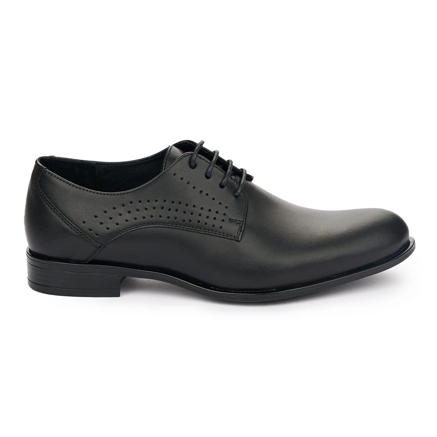 Pantofi barbati din piele naturala neagra 7420