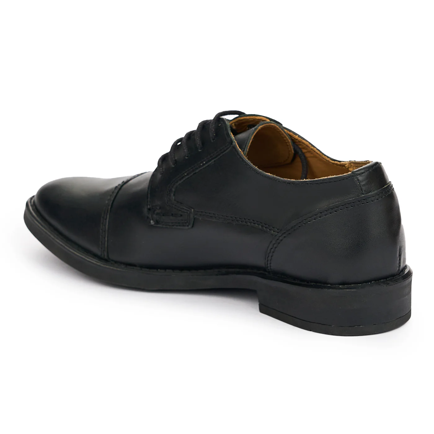 Pantofi barbati din piele naturala neagra 7421 - Image 2