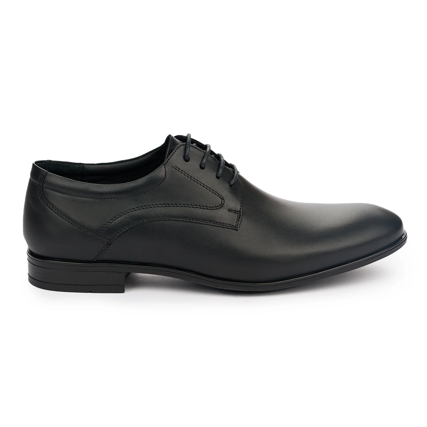 Pantofi barbati din piele naturala neagra 7441