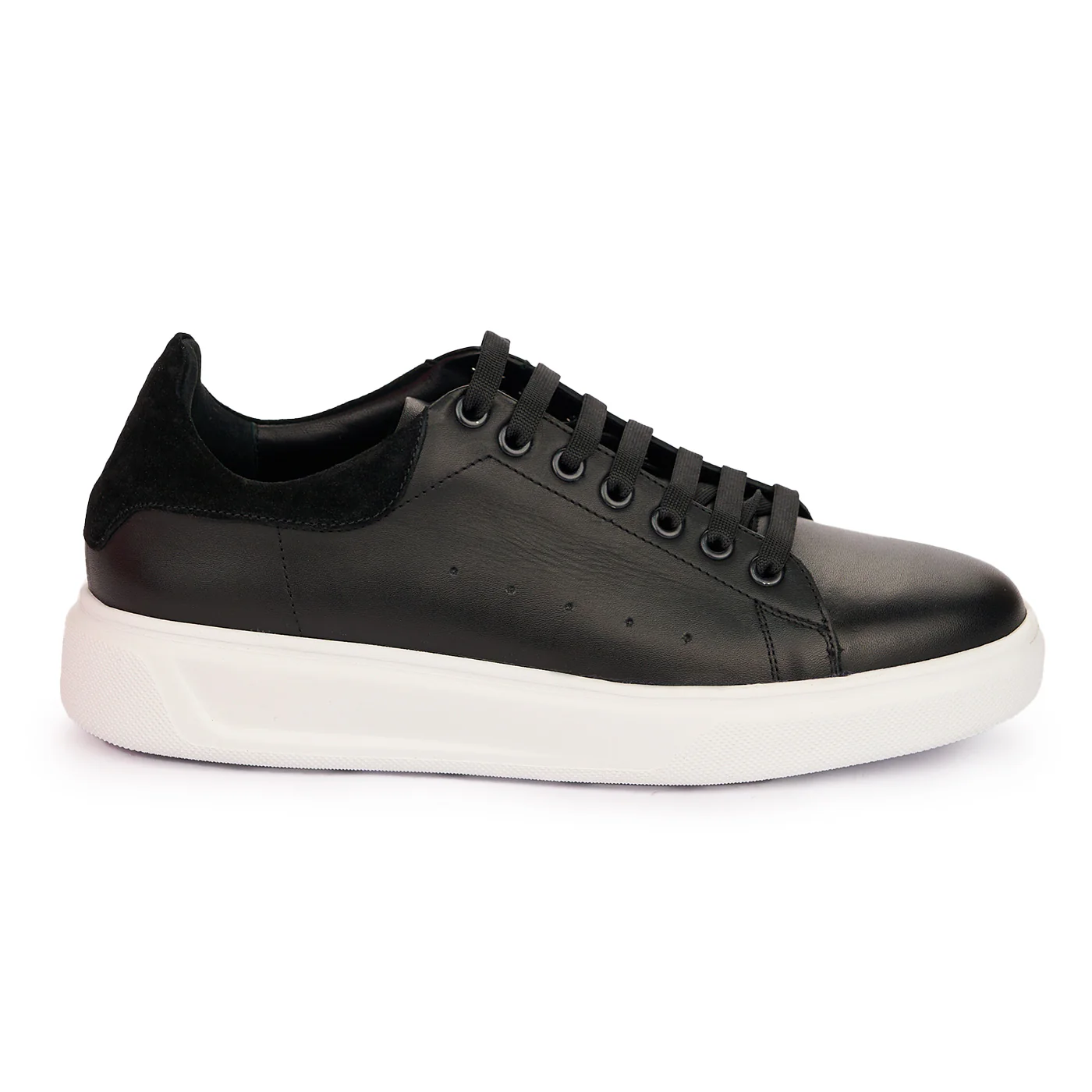 Pantofi barbati din piele naturala neagra 7535