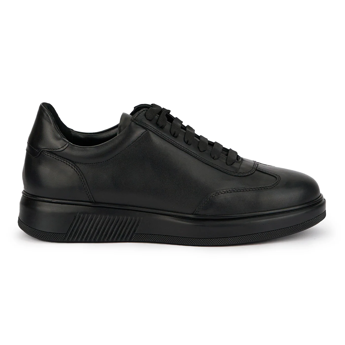 Pantofi barbati din piele naturala neagra 7625