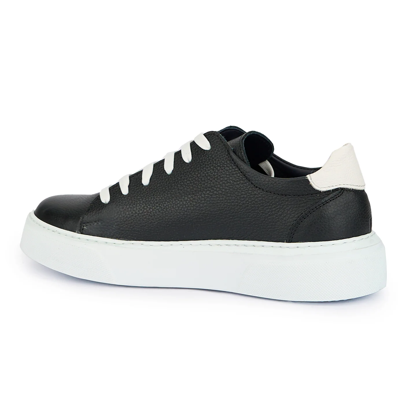 Pantofi barbati din piele naturala neagra 7626 - Image 2