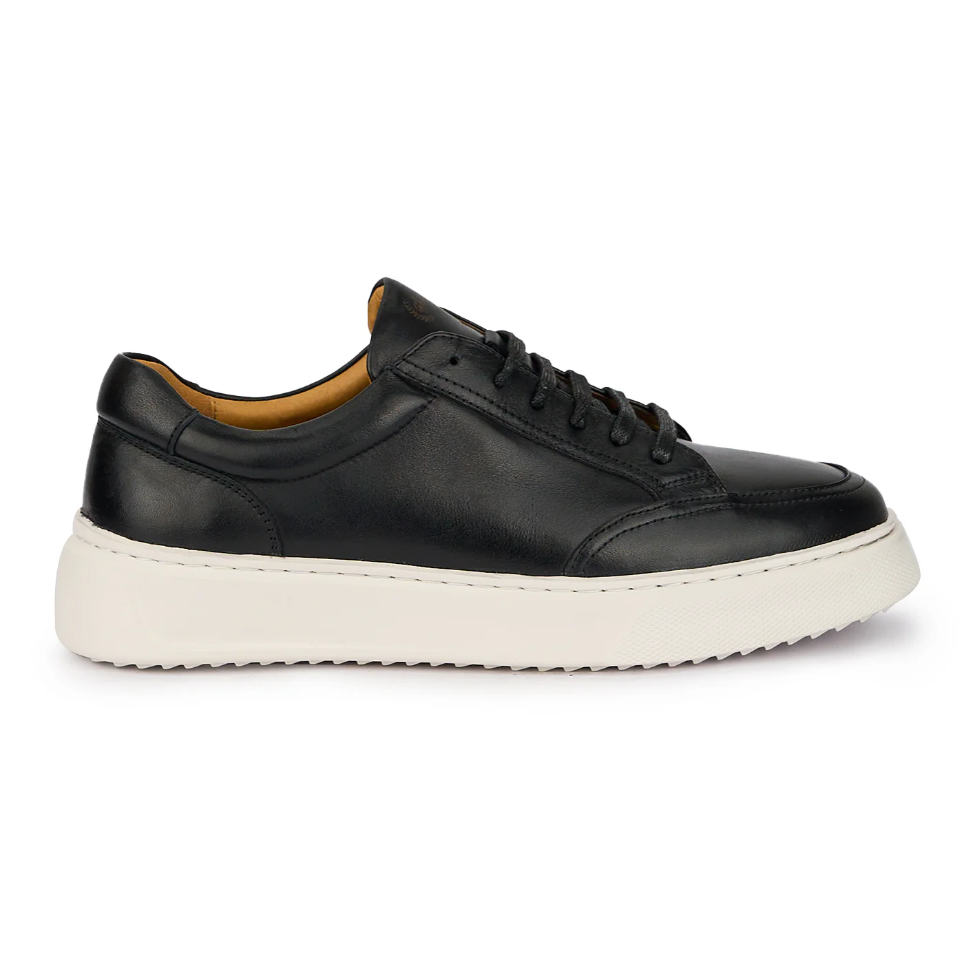Pantofi barbati din piele naturala neagra 7723