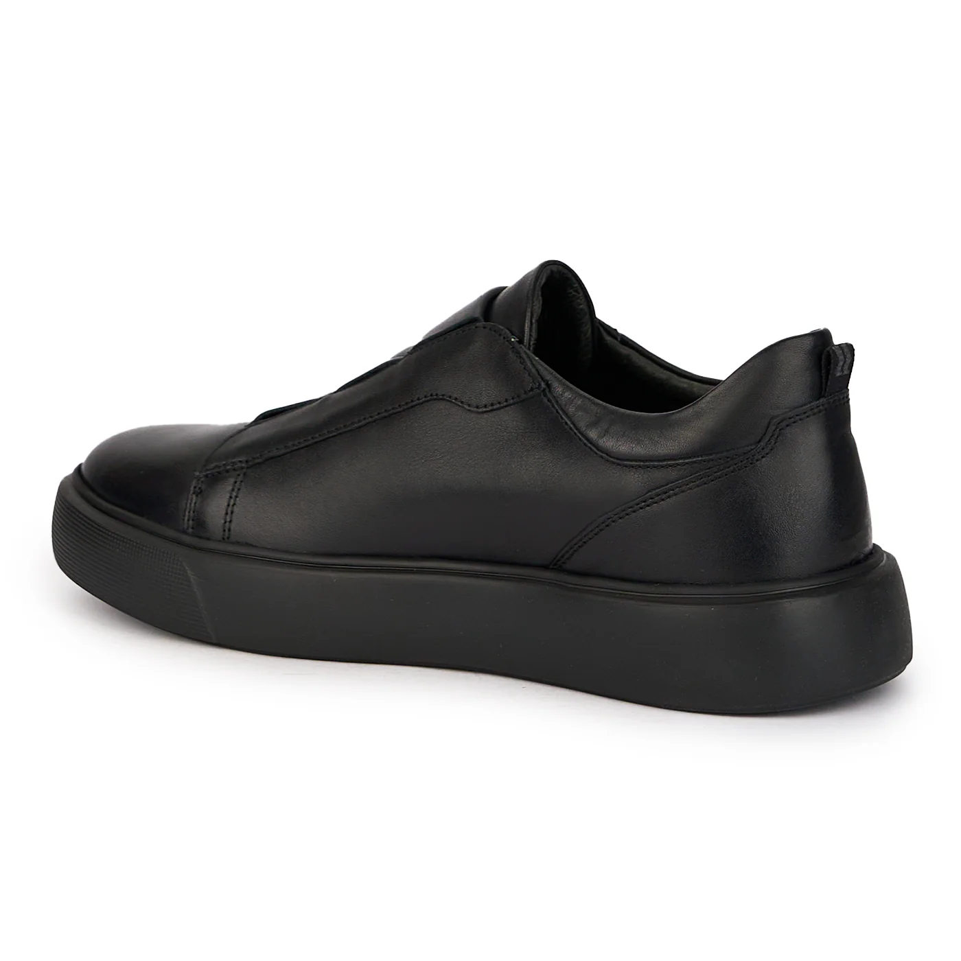 Pantofi barbati din piele naturala neagra 7728 - Image 2