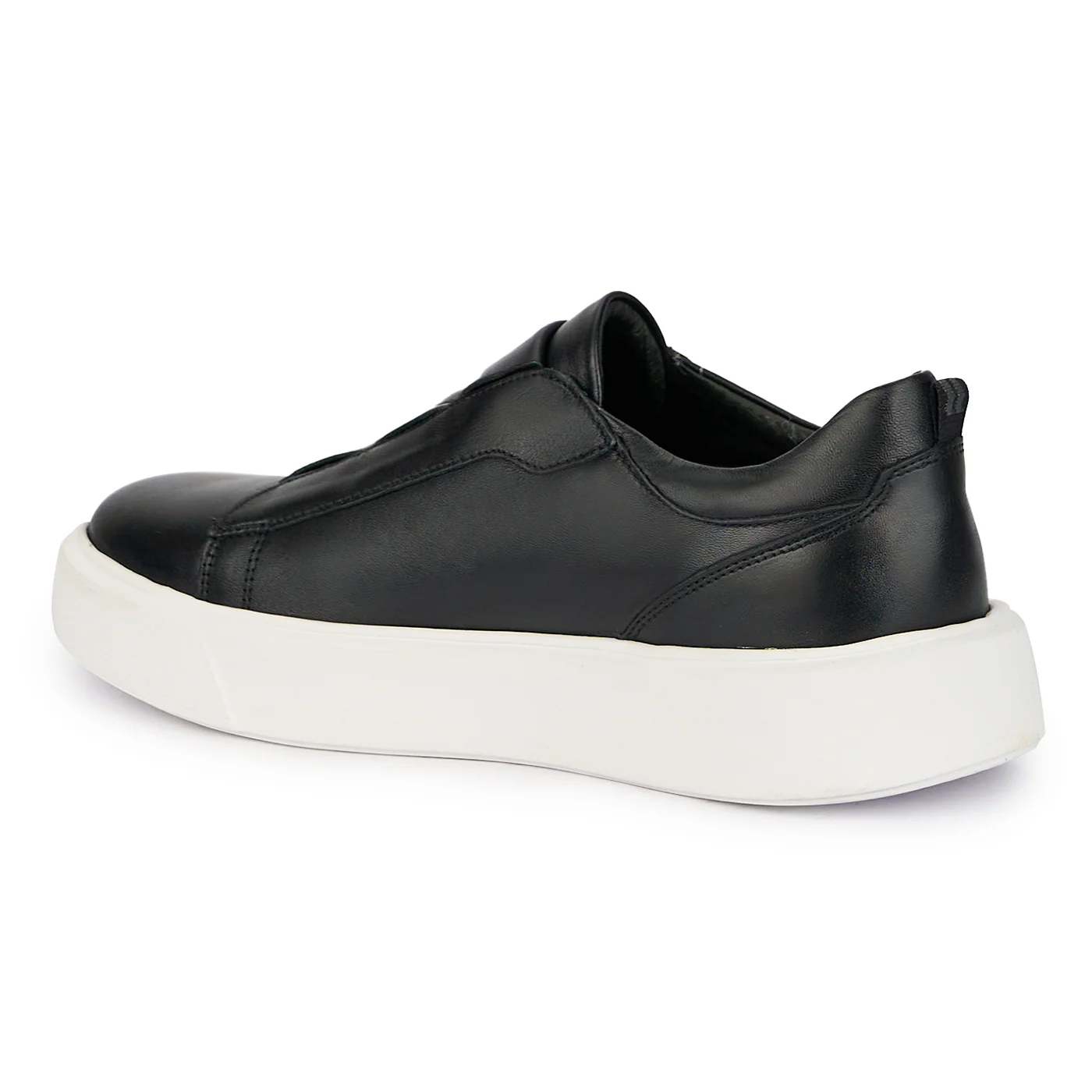 Pantofi barbati din piele naturala neagra 7744 - Image 2