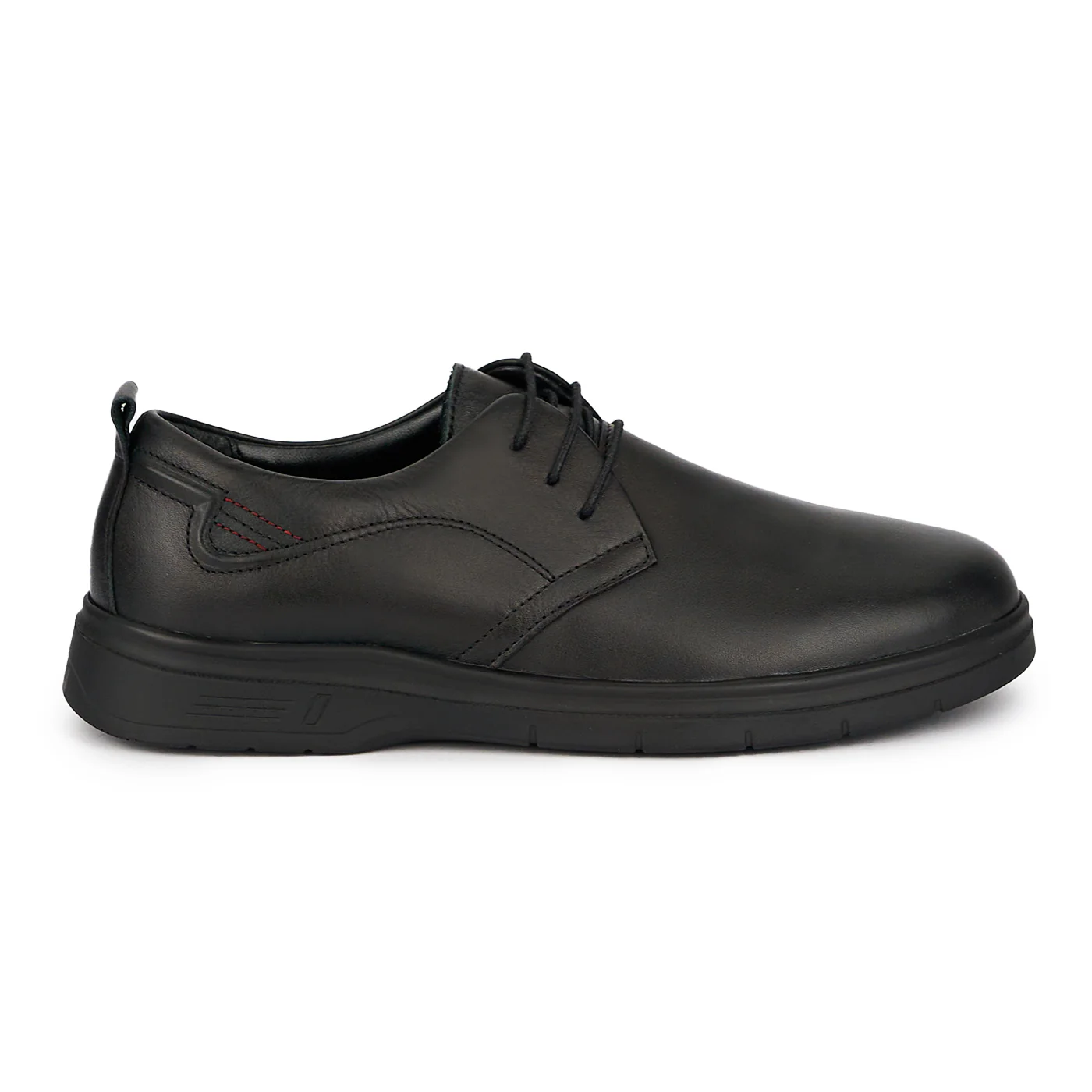 Pantofi barbati din piele naturala neagra 7747