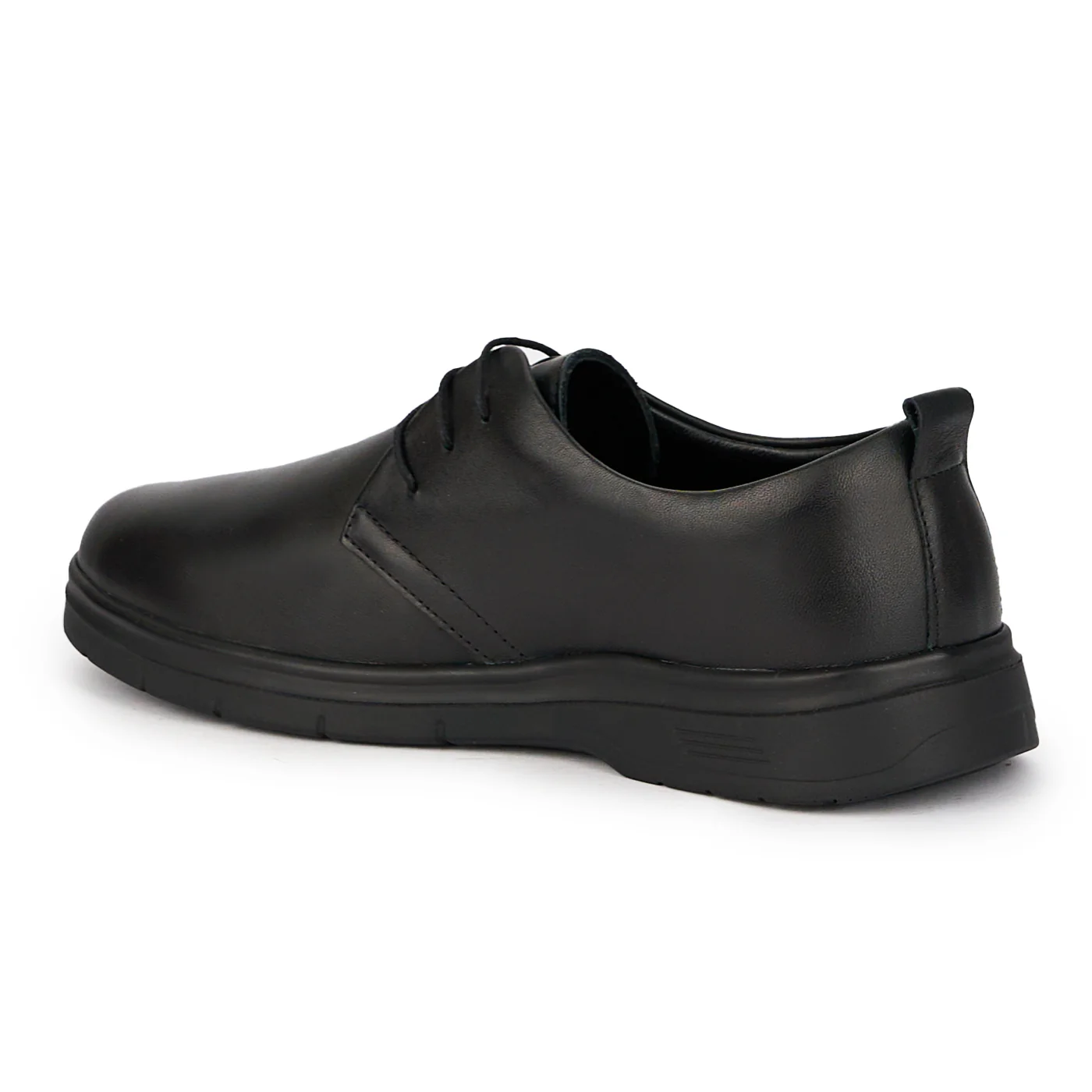 Pantofi barbati din piele naturala neagra 7747 - Image 2