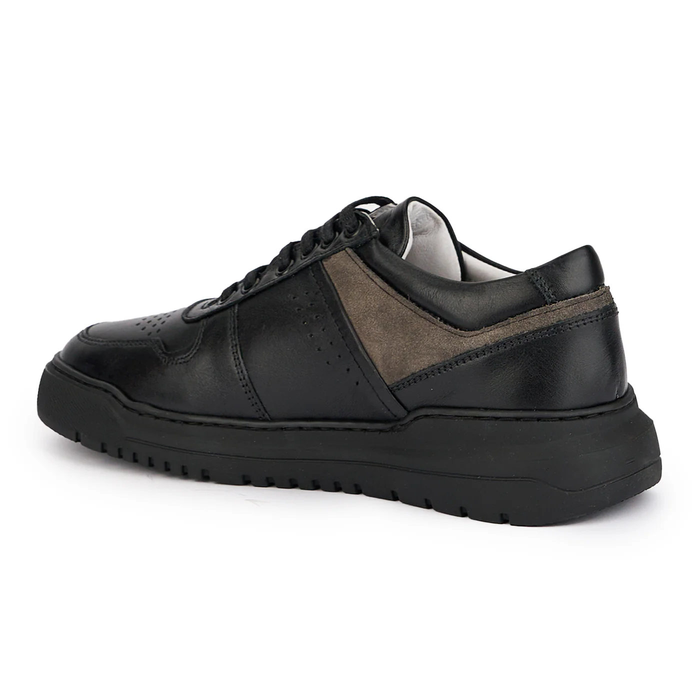 Pantofi barbati din piele naturala neagra 7775 - Image 2