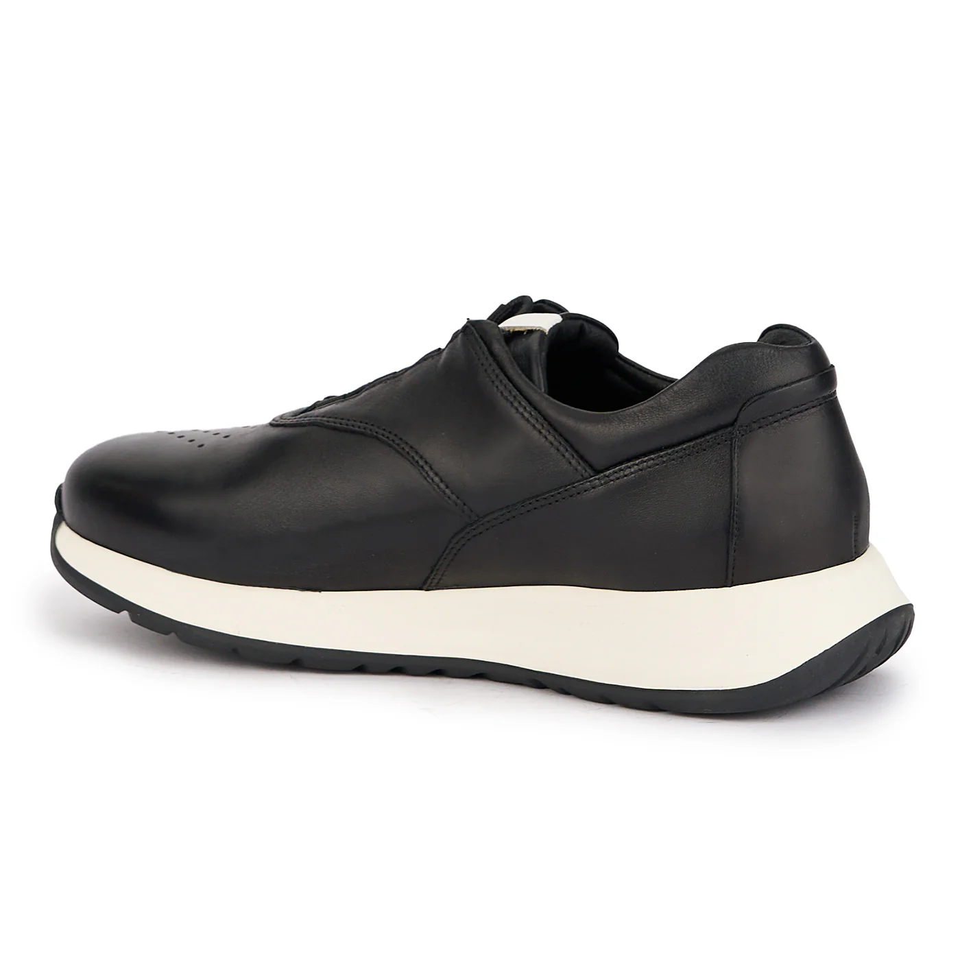 Pantofi barbati din piele naturala neagra 7795 - Image 2