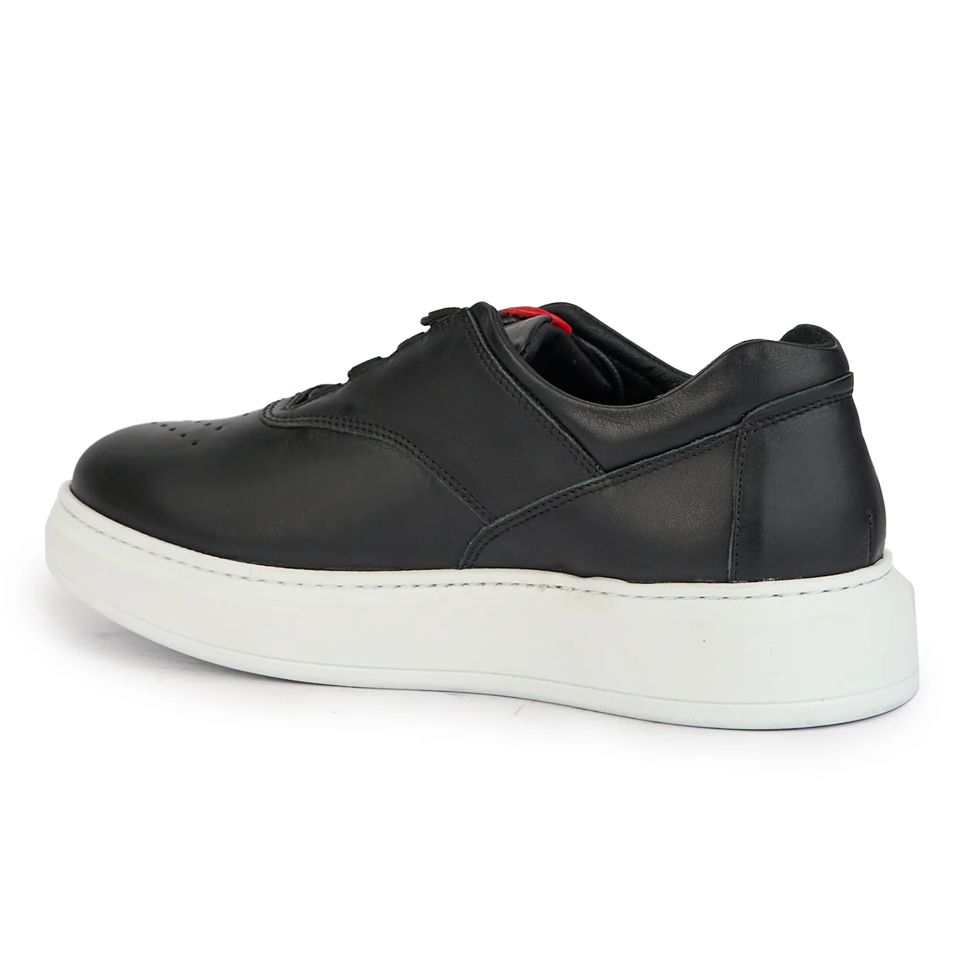 Pantofi barbati din piele naturala neagra 7816 - Image 2