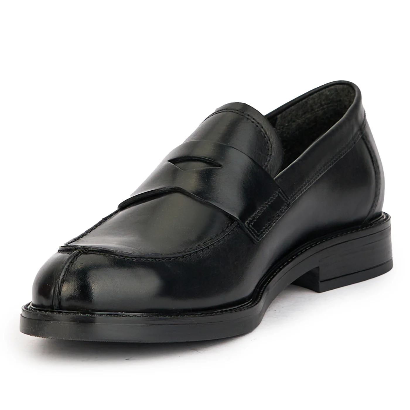 Pantofi barbati din piele naturala neagra 7819 - Image 3