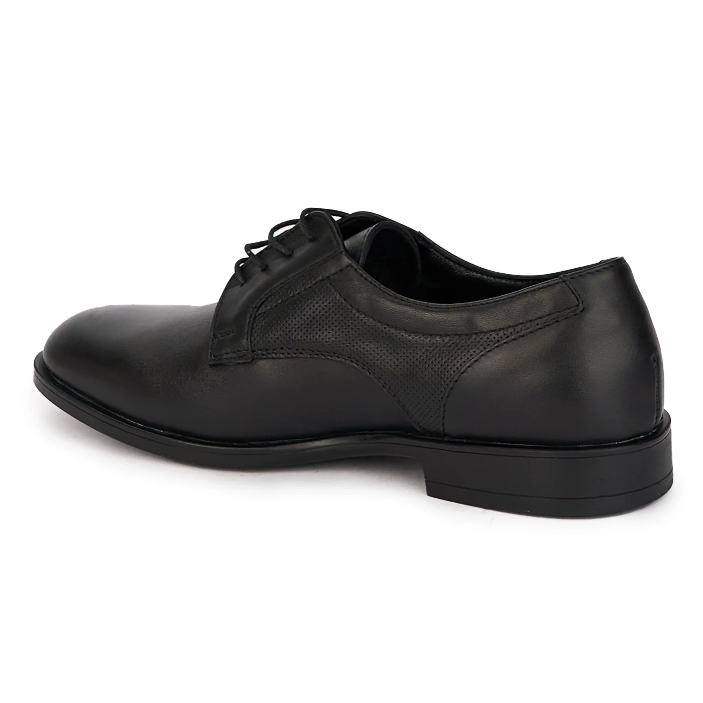 Pantofi barbati din piele naturala neagra 7893 - Image 2