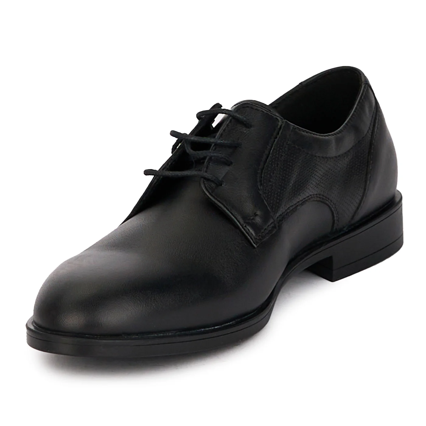 Pantofi barbati din piele naturala neagra 7893 - Image 3