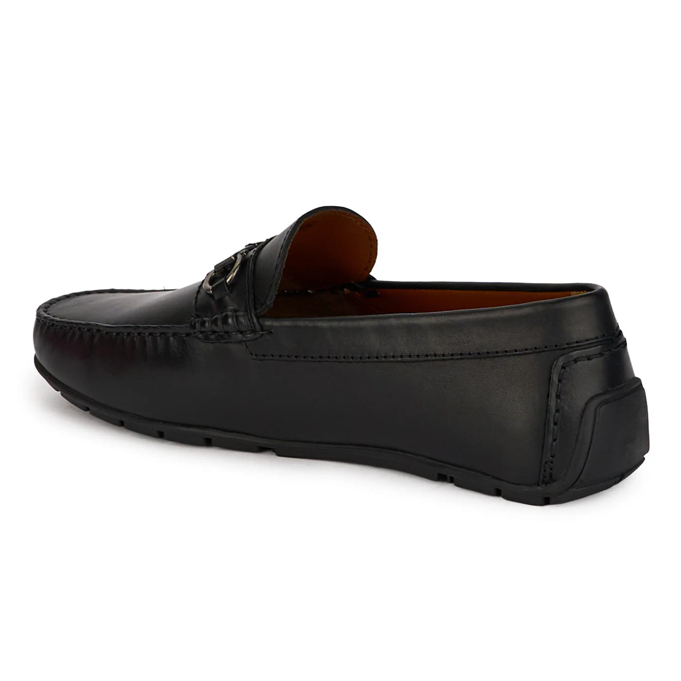 Pantofi barbati din piele naturala neagra 7904 - Image 2