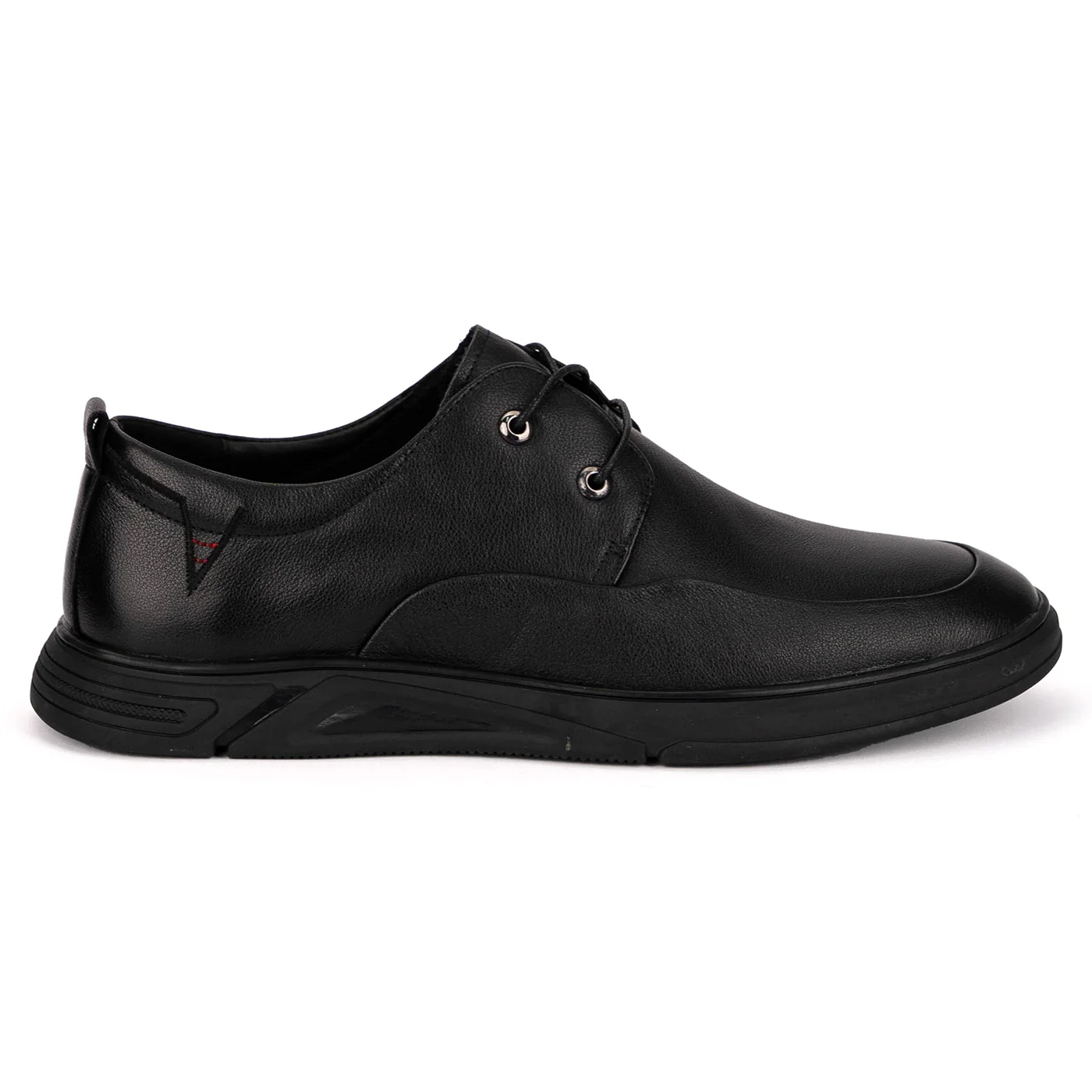 Pantofi barbati din piele naturala neagra 7924
