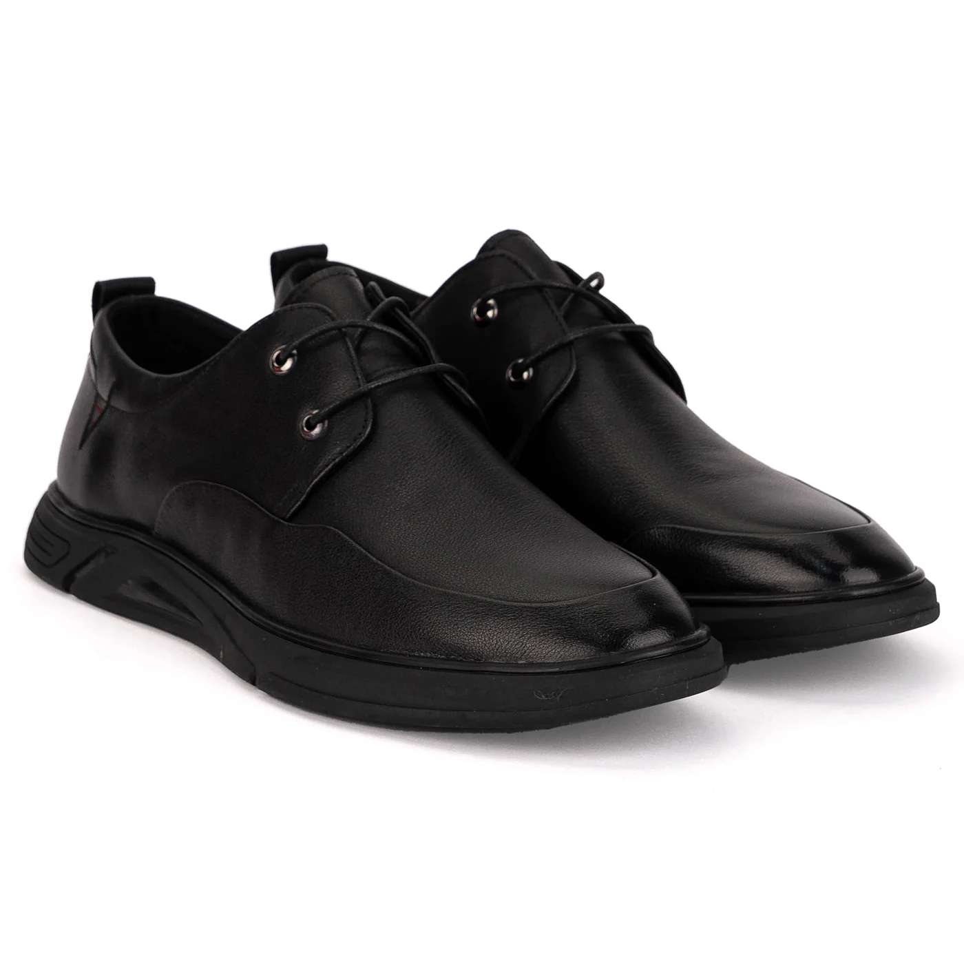 Pantofi barbati din piele naturala neagra 7924 - Image 4