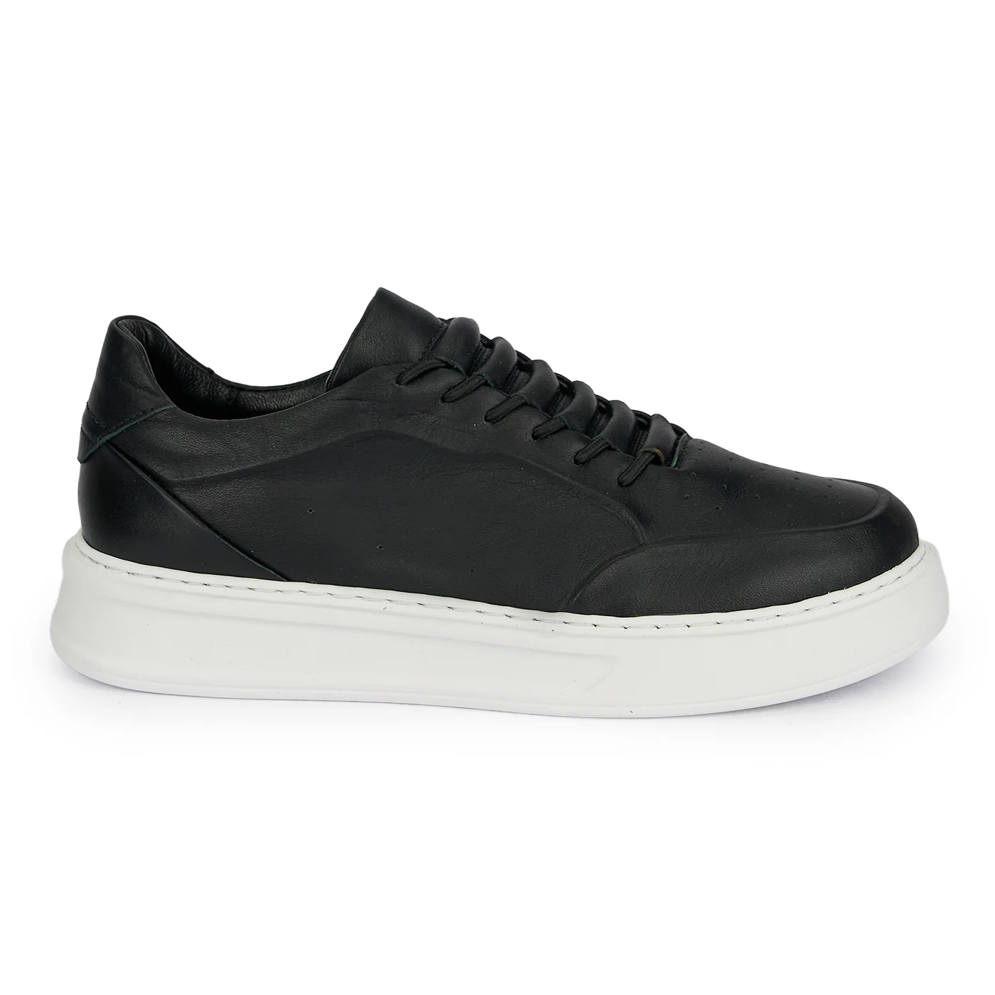 Pantofi barbati din piele naturala neagra 7951