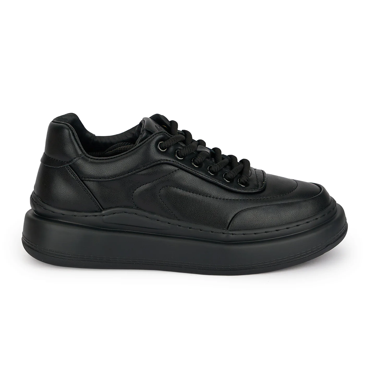 Pantofi barbati din piele naturala neagra 7957