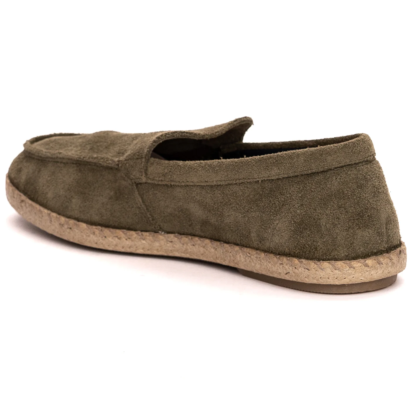 Pantofi barbati din piele naturala verde - khaki 7516 - Image 2