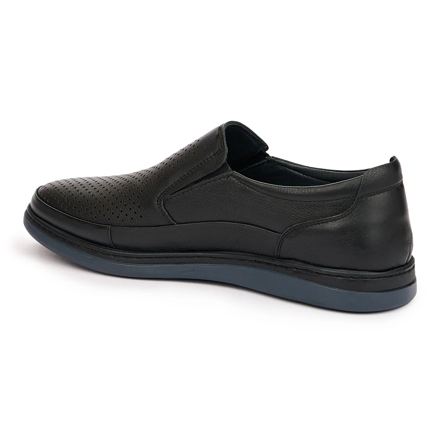 Pantofi Barbati Negri Eleganti din Piele Naturala 7318 - Image 3