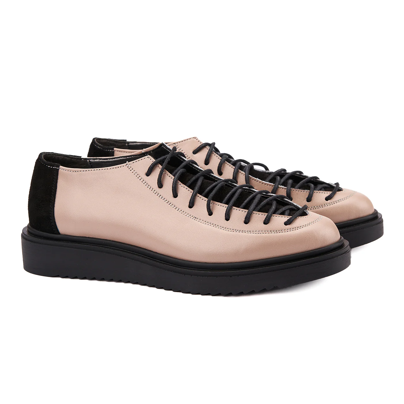 Pantofi Bej Dama Casual din Piele Naturala 1401 - Image 2