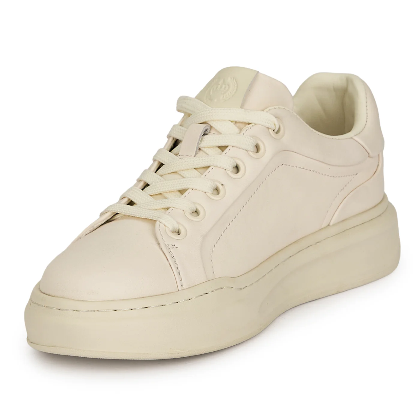 Pantofi casual barbati din piele naturala alba 20000 - Image 3